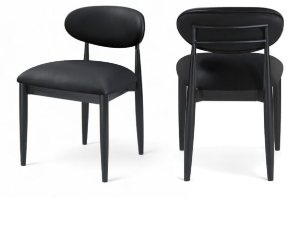 Riccio Vegan Leather Upholstered Dining Side Chair