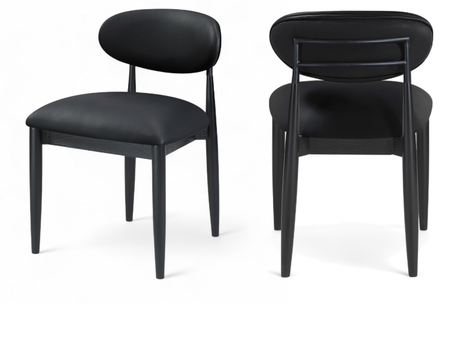 Riccio Vegan Leather Upholstered Dining Side Chair