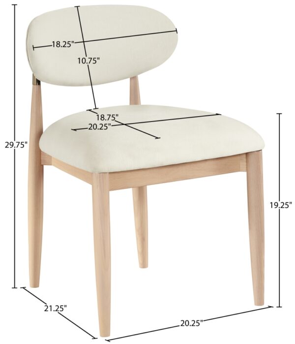 Riccio Performance Fabric Upholstered Dining Side Chair
