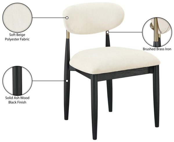 Riccio Performance Fabric Upholstered Dining Side Chair