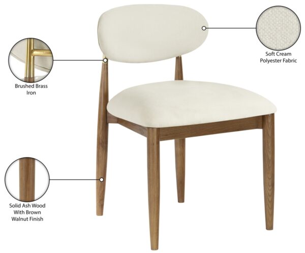Riccio Performance Fabric Upholstered Dining Side Chair