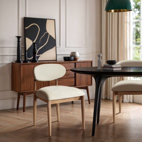 Riccio Performance Fabric Upholstered Dining Side Chair