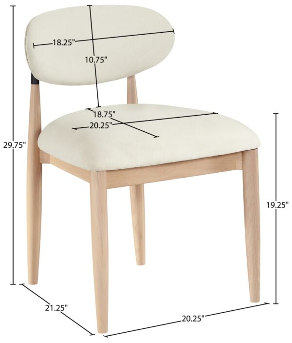 Riccio Performance Fabric Upholstered Dining Side Chair