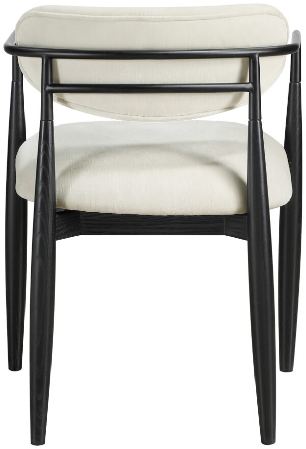 Riccio Performance Fabric Upholstered Dining Arm Chair