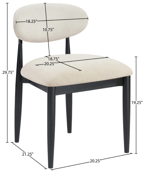 Riccio Performance Fabric Upholstered Dining Side Chair