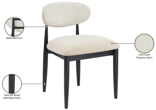 Riccio Performance Fabric Upholstered Dining Side Chair