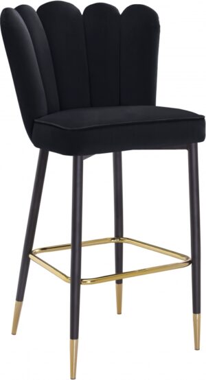 Lily Velvet Upholstered Bar Stool