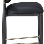Riccio Vegan Leather Upholstered Counter Stool
