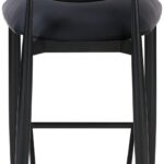 Riccio Vegan Leather Upholstered Counter Stool