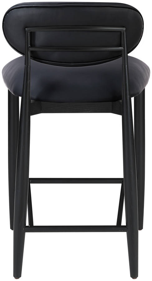 Riccio Vegan Leather Upholstered Counter Stool