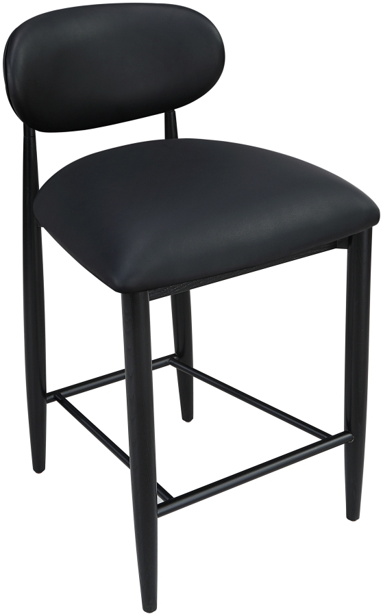 Riccio Vegan Leather Upholstered Counter Stool