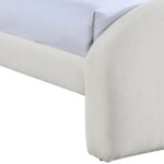 Andaz Chenille Fabric Upholstered Twin Bed