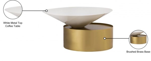 Damon Iron Coffee Table