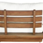 Mirella 111" Water Resistant Fabric Upholstered 3pc. Outdoor Patio Modular Sofa