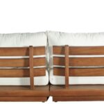 Mirella 149.75" Water Resistant Fabric Upholstered 7pc. Outdoor Patio Modular Sectional