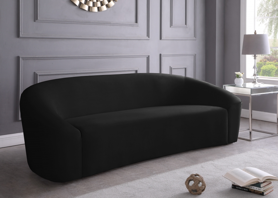 Riley 91" Velvet Upholstered Sofa
