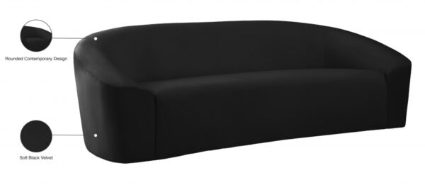 Riley 91" Velvet Upholstered Sofa
