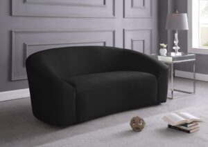 Riley 71" Velvet Upholstered Loveseat
