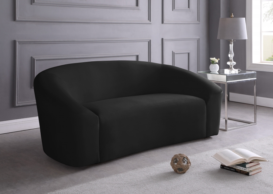 Riley 71" Velvet Upholstered Loveseat