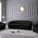 Riley 71" Velvet Upholstered Loveseat