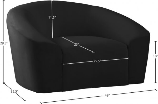 Riley Velvet Upholstered Chair