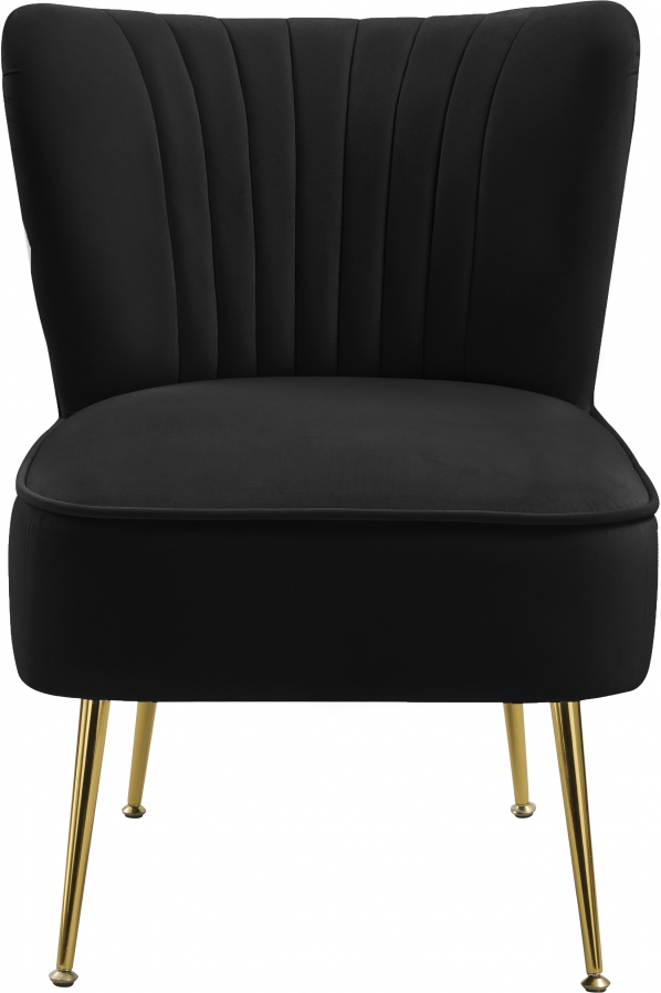 Tess Velvet Upholstered Accent Chair