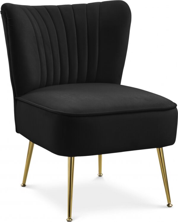 Tess Velvet Upholstered Accent Chair