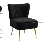 Tess Velvet Upholstered Accent Chair