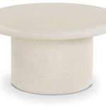 Emara Concrete And Fiberglass Indoor / Outdoor Patio Coffee Table