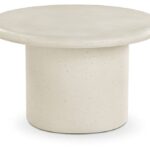 Emara Concrete And Fiberglass Indoor / Outdoor Patio Coffee Table