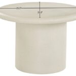 Emara Concrete And Fiberglass Indoor / Outdoor Patio Coffee Table
