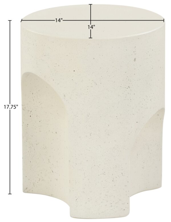 Olira Concrete And Fiberglass Indoor / Outdoor Patio Coffee Table