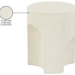 Olira Concrete And Fiberglass Indoor / Outdoor Patio Coffee Table