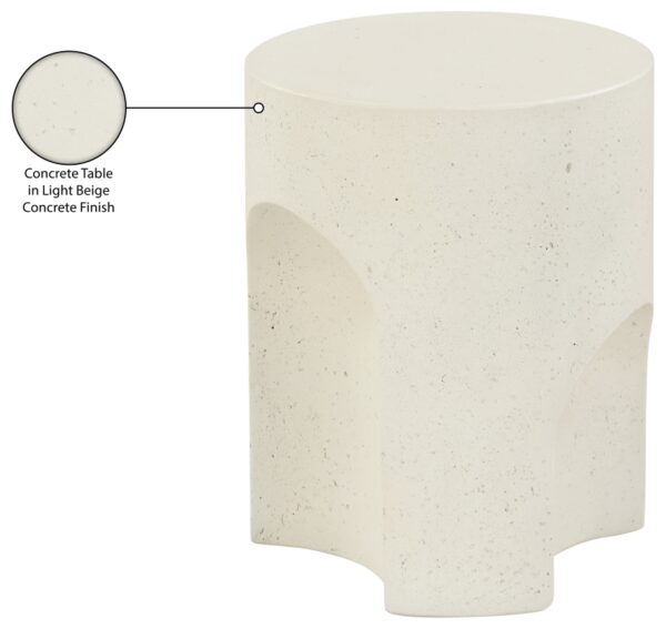 Olira Concrete And Fiberglass Indoor / Outdoor Patio Coffee Table