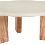 Avaya Concrete And Fiberglass Indoor / Outdoor Patio Coffee Table