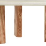 Avaya Concrete And Fiberglass Indoor / Outdoor Patio Coffee Table
