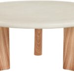 Avaya Concrete And Fiberglass Indoor / Outdoor Patio Coffee Table