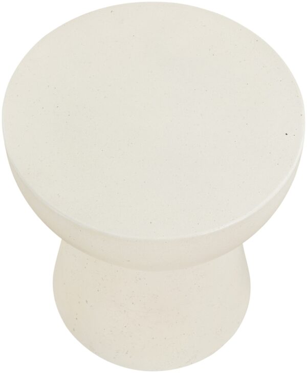 Avaya Concrete And Fiberglass Indoor / Outdoor Patio End Table