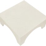 Renza Concrete And Fiberglass Indoor / Outdoor Patio Coffee Table