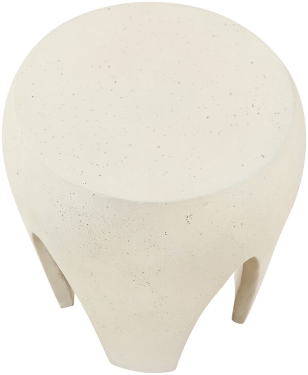 Moxie Concrete And Fiberglass Indoor / Outdoor Patio End Table