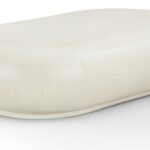 Pebble Concrete And Fiberglass Indoor / Outdoor Patio Coffee Table