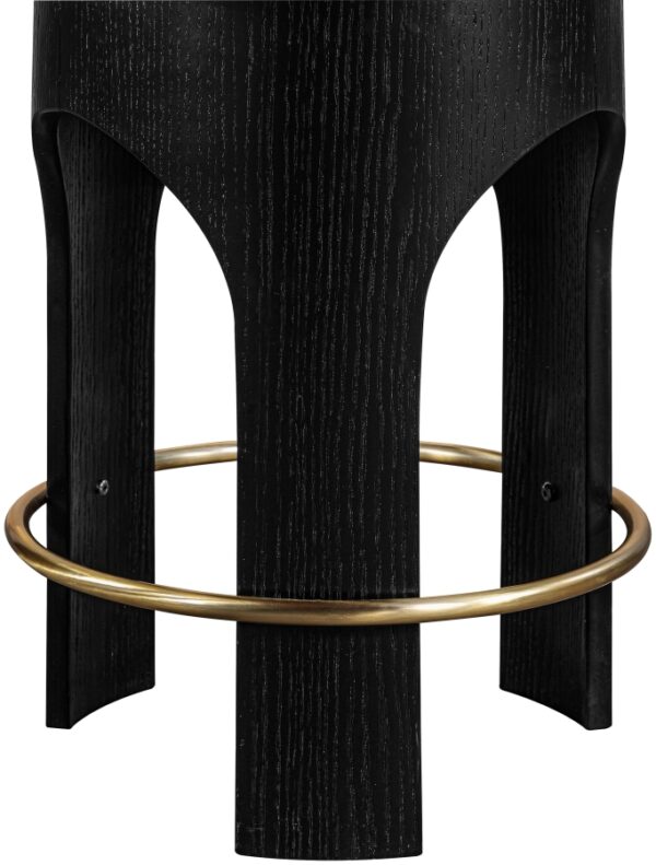 Bocceli Velvet Upholstered Counter Stool