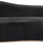 Gustavo Velvet Upholstered Chaise Lounge