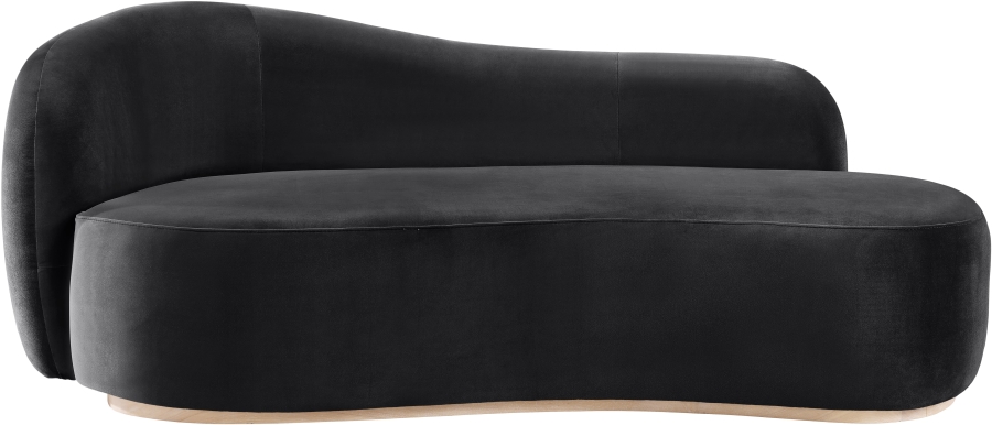Gustavo Velvet Upholstered Chaise Lounge