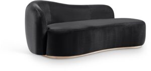 Gustavo Velvet Upholstered Chaise Lounge
