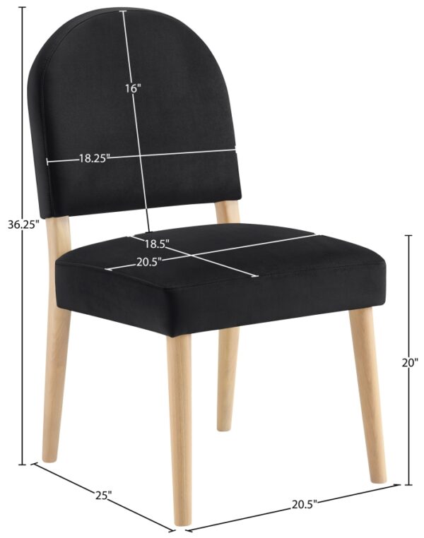 Varinelle Velvet Upholstered Dining Chair