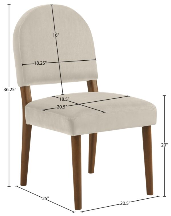 Varinelle Velvet Upholstered Dining Chair