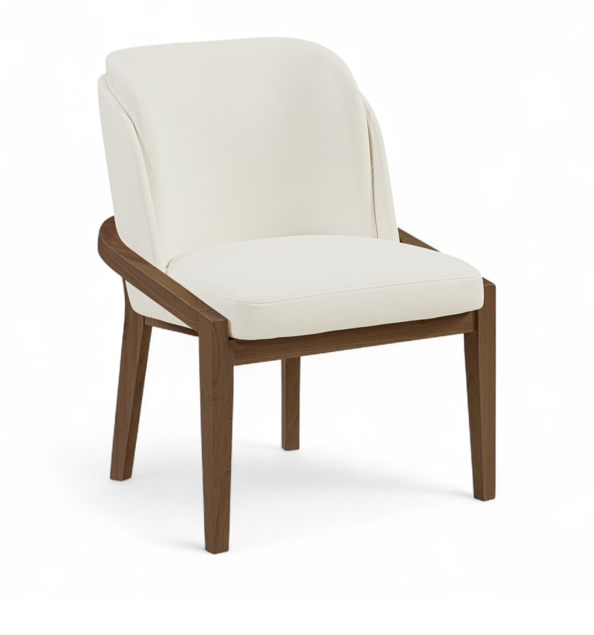 Navo Vegan Leather Upholstered Dining Chair