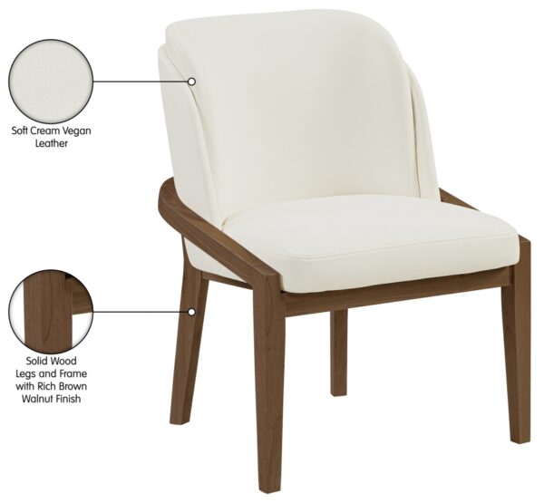 Navo Vegan Leather Upholstered Dining Chair