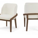 Navo Vegan Leather Upholstered Dining Chair
